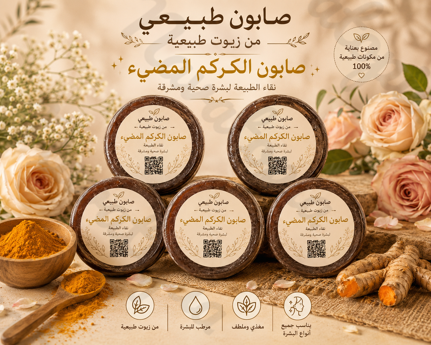 Tumeric soap