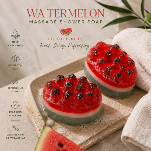 Watermelon shower soap