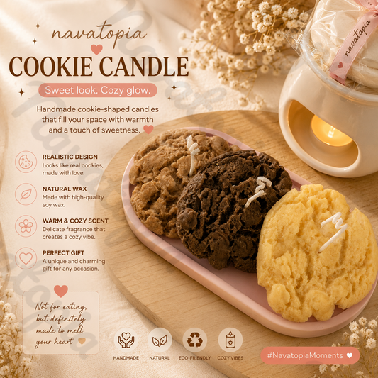 Cookie candles