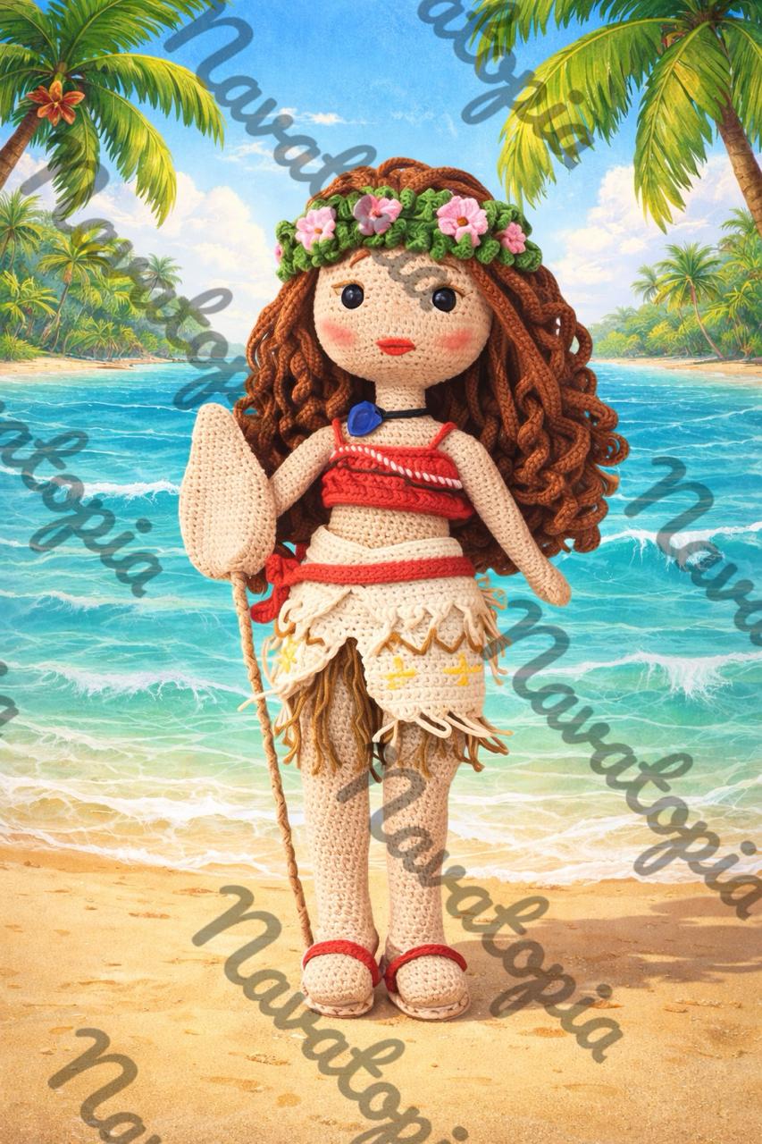 Amigurumi Moana