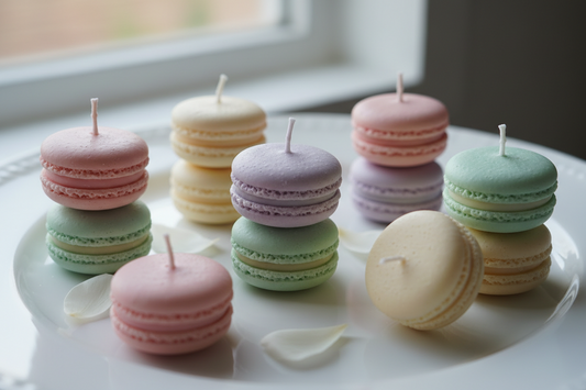 Maccaron candles