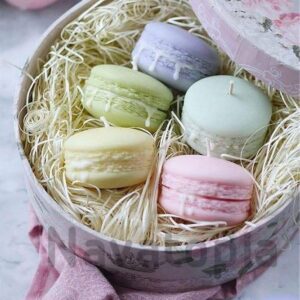 Maccaron candles